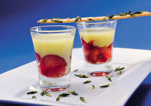 Sabayon Au Champagne Et Petits Fours Maison - Rezepte Suchen