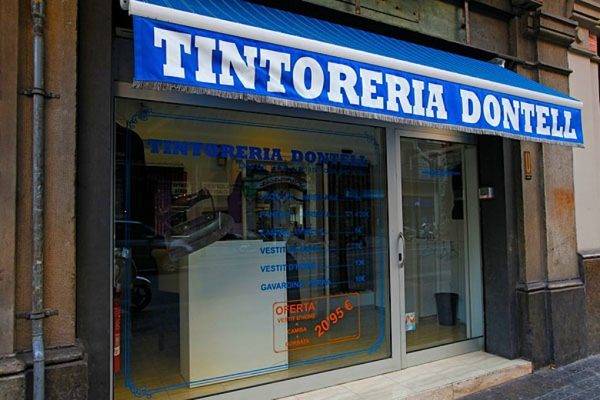 Tintoreria Dontell restaurante oculto