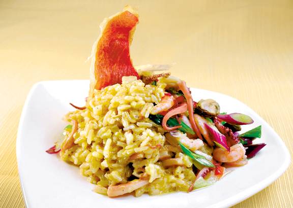 Arroz con mariscos