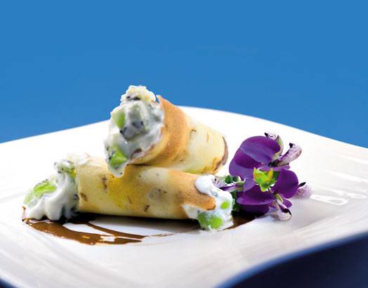 Cubanitos con crema toffee